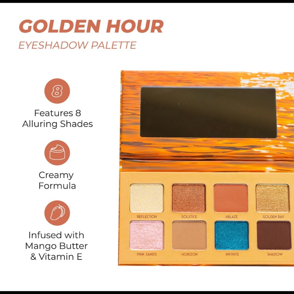 NIB Beauty For Real Golden Hour Palette - Picture 6 of 14